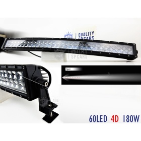 1 Barra Led 6000K Curvada para Isuzu Trooper, D-Max Suv 83 CM Ajustable Luz Spot