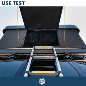 Rigid Car Roof Tent Installable on VW Scirocco Professional | 3 People Camping LARGE SPACES