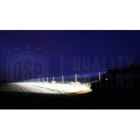 1 Barra Led 6000K Curvada para Isuzu Trooper, D-Max Suv 83 CM Ajustable Luz Spot