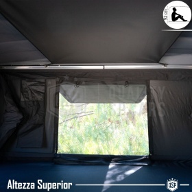 Rigid Car Roof Tent Installable on VW Scirocco Professional | 3 People Camping LARGE SPACES