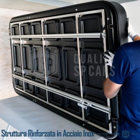 Rigid Car Roof Tent Installable on VW Scirocco Professional | 3 People Camping LARGE SPACES