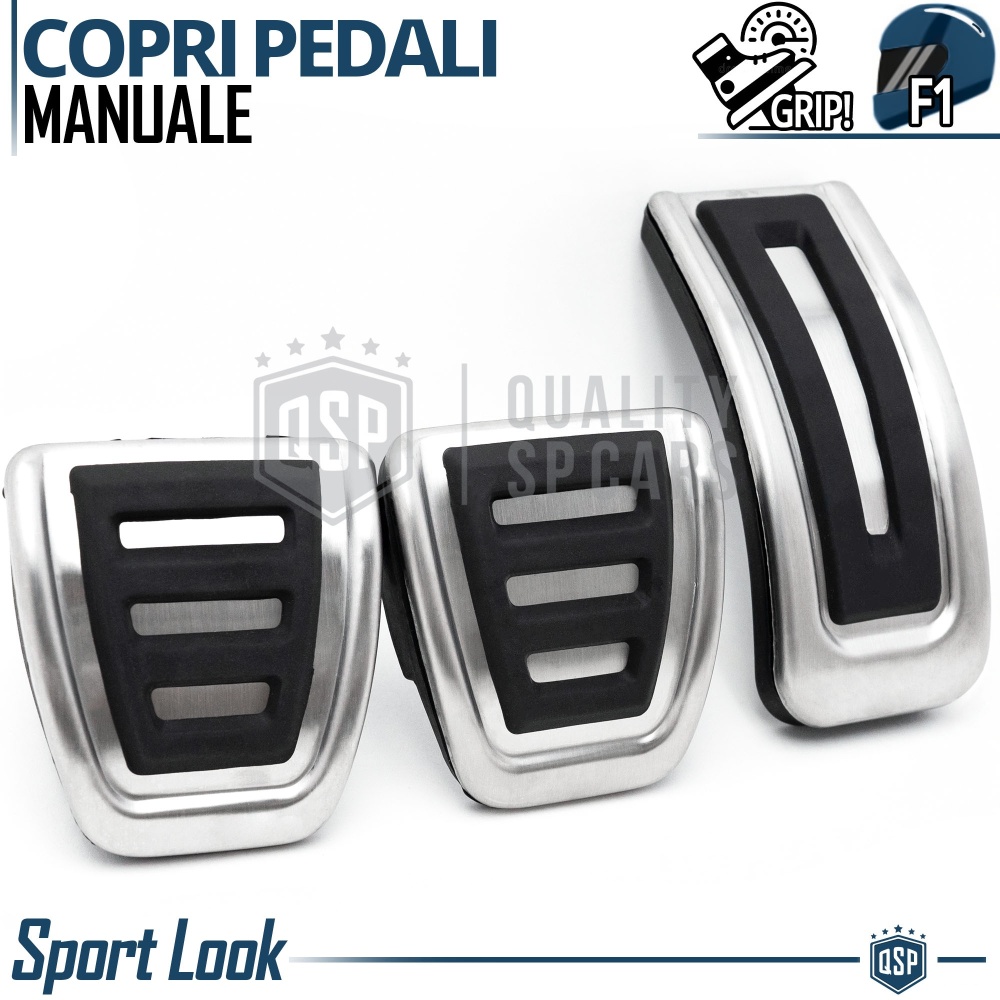 Sport PEDALKAPPEN für SEAT Schaltgetriebe | Pedalabdeckungen aus Aluminium und Rutschfestem Gummi Sport PEDALKAPPEN für SEAT Schaltgetriebe | Pedalabdeckungen aus Aluminium und Rutschfestem Gummi