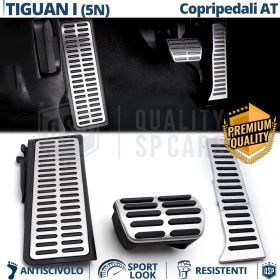 CUBRE PEDALES Deportivos para VW Tiguan 5N Cambio AUTOMÁTICO | Pedales de Aluminio y Goma