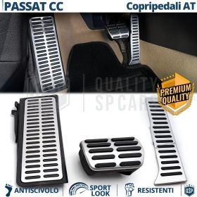 CUBRE PEDALES Deportivos para VW Passat CC Cambio AUTOMÁTICO | Pedales de Aluminio y Goma