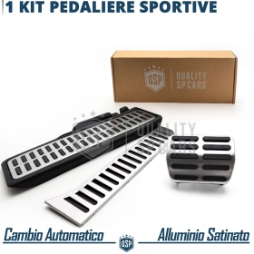 CUBRE PEDALES Deportivos para VW Passat CC Cambio AUTOMÁTICO | Pedales de Aluminio y Goma