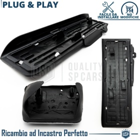 CUBRE PEDALES Deportivos para VW Passat CC Cambio AUTOMÁTICO | Pedales de Aluminio y Goma