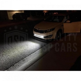 1 Barra Led 6000K Curvada para Kia SUV Off-Road 83 CM Ajustable Luz Spot