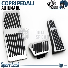 CUBRE PEDALES Deportivos para BMW Caja de Cambios Automática | Pedales de Aluminio y Goma Antideslizante