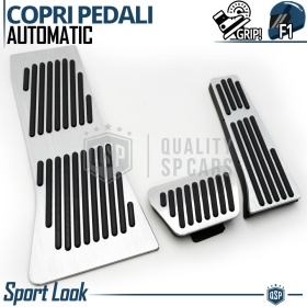 CUBRE PEDALES Deportivos para BMW Caja de Cambios Automática | Pedales de Aluminio y Goma Antideslizante