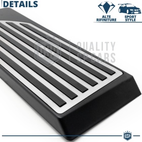 CUBRE PEDALES Deportivos para Alfa Romeo Stelvio Cambio AUTOMÁTICO | Pedales de Acero y Goma Antideslizante CUBRE PEDALES Deportivos para Alfa Romeo Stelvio Cambio AUTOMÁTICO | Pedales de Acero y Goma Antideslizante
