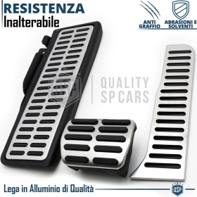 CUBRE PEDALES Deportivos para VW Passat B6 Cambio AUTOMÁTICO | Pedales de Aluminio y Goma