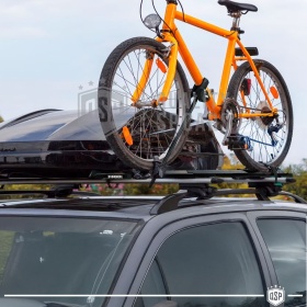 Soporte Bicicleta de Techo Universal para Coches a INSTALAR en Barras de Techo | Aprobado TÜV GS