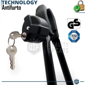 Soporte Bicicleta de Techo Universal para Coches a INSTALAR en Barras de Techo | Aprobado TÜV GS