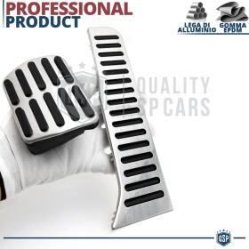 COUVRE PÉDALES Sport pour Audi A3 8P Transmission AUTOMATIQUE | Aluminium et Caoutchouc COUVRE PÉDALES Sport pour Audi A3 8P Transmission AUTOMATIQUE | Aluminium et Caoutchouc