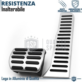 COUVRE PÉDALES Sport pour Audi A3 8P Transmission AUTOMATIQUE | Aluminium et Caoutchouc COUVRE PÉDALES Sport pour Audi A3 8P Transmission AUTOMATIQUE | Aluminium et Caoutchouc