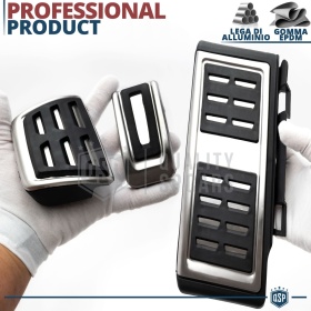 COUVRE PÉDALES Sport pour VW Arteon Transmission AUTOMATIQUE |  Aluminium et Caoutchouc