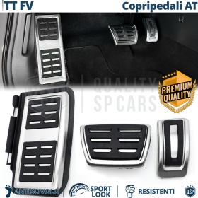 COUVRE PÉDALES Sport pour Audi TT FV Transmission AUTOMATIQUE |  Aluminium et Caoutchouc