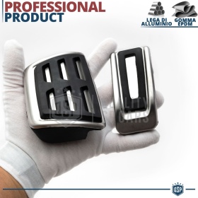 CUBRE PEDALES Deportivos para Audi e-tron Cambio AUTOMÁTICO | Pedales de Aluminio y Goma Antideslizante