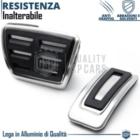 CUBRE PEDALES Deportivos para Audi e-tron Cambio AUTOMÁTICO | Pedales de Aluminio y Goma Antideslizante