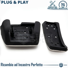 CUBRE PEDALES Deportivos para Cupra Born Cambio AUTOMÁTICO | Pedales de Aluminio y Goma Antideslizante