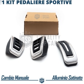 Car PEDAL Covers for VW New Beetle RSI MANUAL Transmission | Aluminum and Non-slip Rubber Sports Pedals Car PEDAL Covers for VW New Beetle RSI MANUAL Transmission | Aluminum and Non-slip Rubber Sports Pedals