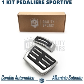 CUBRE PEDALES Deportivos para Audi A6 C7 Cambio AUTOMÁTICO | Pedales Aluminio Antideslizante CUBRE PEDALES Deportivos para Audi A6 C7 Cambio AUTOMÁTICO | Pedales Aluminio Antideslizante