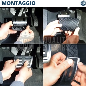 CUBRE PEDALES Deportivos para Audi A6 C7 Cambio AUTOMÁTICO | Pedales Aluminio Antideslizante CUBRE PEDALES Deportivos para Audi A6 C7 Cambio AUTOMÁTICO | Pedales Aluminio Antideslizante