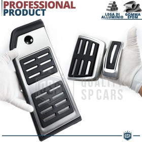 CUBRE PEDALES Deportivos para Porsche Cayenne 3 AUTOMÁTICO | Pedales de Aluminio Goma Antideslizante