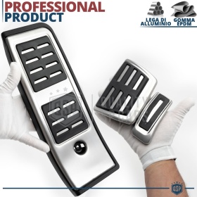 CUBRE PEDALES Deportivos para AUDI A5 8W6 Cambio AUTOMÁTICO | Pedales de Aluminio y Goma Antideslizante