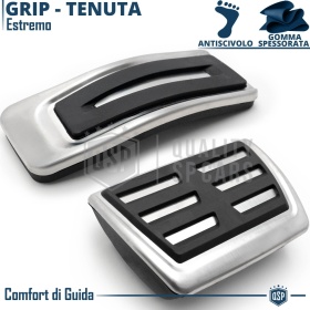 CUBRE PEDALES Deportivos para AUDI A7 C8 AUTOMÁTICO | Pedales de Aluminio y Goma Antideslizante
