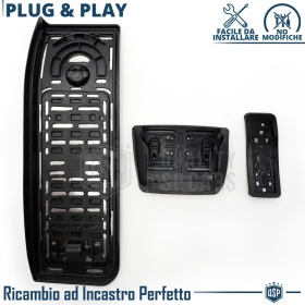 CUBRE PEDALES Deportivos para AUDI A7 C8 AUTOMÁTICO | Pedales de Aluminio y Goma Antideslizante