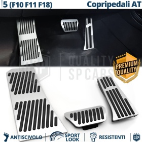 CUBRE PEDALES Deportivos para BMW Serie 5 F10 F11 F18 AUTOMÁTICO | Pedales de Aluminio y Goma Antideslizante CUBRE PEDALES Deportivos para BMW Serie 5 F10 F11 F18 AUTOMÁTICO | Pedales de Aluminio y Goma Antideslizante