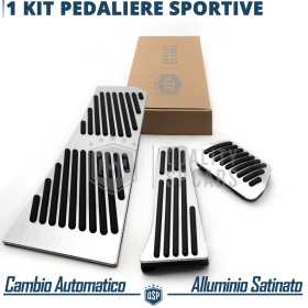 CUBRE PEDALES Deportivos para BMW Serie 5 F10 F11 F18 AUTOMÁTICO | Pedales de Aluminio y Goma Antideslizante CUBRE PEDALES Deportivos para BMW Serie 5 F10 F11 F18 AUTOMÁTICO | Pedales de Aluminio y Goma Antideslizante