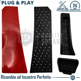 CUBRE PEDALES Deportivos para BMW Serie 5 F10 F11 F18 AUTOMÁTICO | Pedales de Aluminio y Goma Antideslizante CUBRE PEDALES Deportivos para BMW Serie 5 F10 F11 F18 AUTOMÁTICO | Pedales de Aluminio y Goma Antideslizante