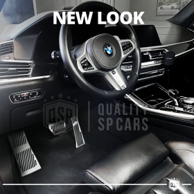 Car PEDAL Covers for BMW X4 F26 AUTOMATIC Transmission | Sports Pedals Aluminum and Rubber Car PEDAL Covers for BMW X4 F26 AUTOMATIC Transmission | Sports Pedals Aluminum and Rubber