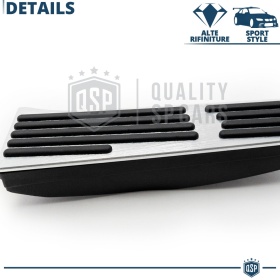 Car PEDAL Covers for BMW X4 F26 AUTOMATIC Transmission | Sports Pedals Aluminum and Rubber Car PEDAL Covers for BMW X4 F26 AUTOMATIC Transmission | Sports Pedals Aluminum and Rubber
