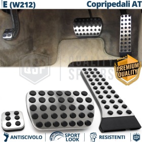 CUBRE PEDALES AMG para Mercedes Clase E W212 Caja de Cambios Automática | Pedales Aluminio y Goma Antideslizante CUBRE PEDALES AMG para Mercedes Clase E W212 Caja de Cambios Automática | Pedales Aluminio y Goma Antideslizante
