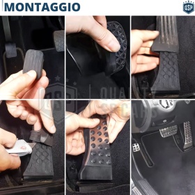 CUBRE PEDALES AMG para Mercedes Clase E W212 Caja de Cambios Automática | Pedales Aluminio y Goma Antideslizante CUBRE PEDALES AMG para Mercedes Clase E W212 Caja de Cambios Automática | Pedales Aluminio y Goma Antideslizante