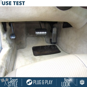 CUBRE PEDALES AMG para Mercedes Clase E W212 Caja de Cambios Automática | Pedales Aluminio y Goma Antideslizante CUBRE PEDALES AMG para Mercedes Clase E W212 Caja de Cambios Automática | Pedales Aluminio y Goma Antideslizante
