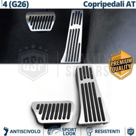 CUBRE PEDALES Deportivos para BMW Serie 4 G26 AUTOMÁTICO | Pedales de Aluminio y Goma Antideslizante