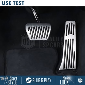 CUBRE PEDALES Deportivos para BMW Serie 4 G26 AUTOMÁTICO | Pedales de Aluminio y Goma Antideslizante