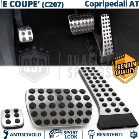 CUBRE PEDALES AMG para Mercedes Clase E Coupé C207 Caja de Cambios Automática | Pedales Aluminio y Goma Antideslizante