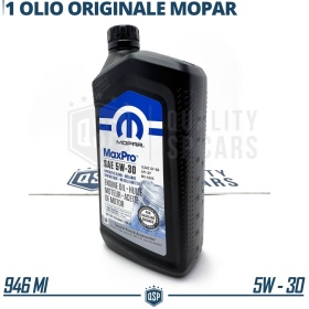 ACEITE DE MOTOR 5W-30 MOPAR ORIGINAL Sintético para Motores Gasolina e Diésel | HECHO en EE.UU. | 946ml.
