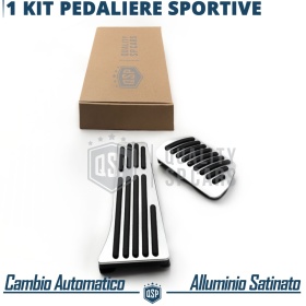 COPRIPEDALI Sportivi Per BMW X3 G01 da 2021 Cambio AUTOMATICO | Pedaliere Sportive Alluminio