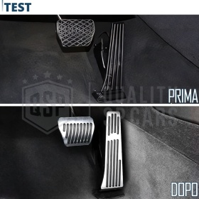 CUBRE PEDALES Deportivos para BMW X4 G02 desde 2021 AUTOMÁTICO | Pedales de Aluminio y Goma Antideslizante