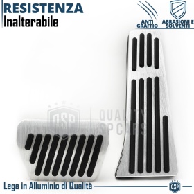 CUBRE PEDALES Deportivos para BMW X4 G02 desde 2021 AUTOMÁTICO | Pedales de Aluminio y Goma Antideslizante