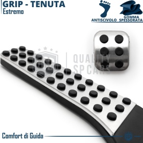 CUBRE PEDALES AMG para Mercedes Clase S W221 Caja de Cambios Automática | Pedales Aluminio y Goma Antideslizante CUBRE PEDALES AMG para Mercedes Clase S W221 Caja de Cambios Automática | Pedales Aluminio y Goma Antideslizante