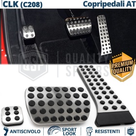 CUBRE PEDALES AMG para Mercedes Clase CLK C208 Caja de Cambios Automática | Pedales Aluminio y Goma Antideslizante