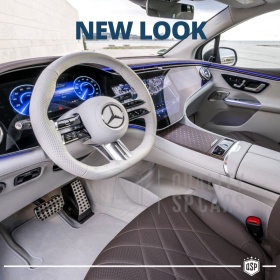 COPRIPEDALI AMG Per Mercedes EQE Cambio AUTOMATICO | Pedaliera in Alluminio e Gomma
