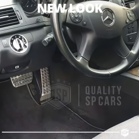 COPRIPEDALI AMG Per Mercedes EQE Cambio AUTOMATICO | Pedaliera in Alluminio e Gomma